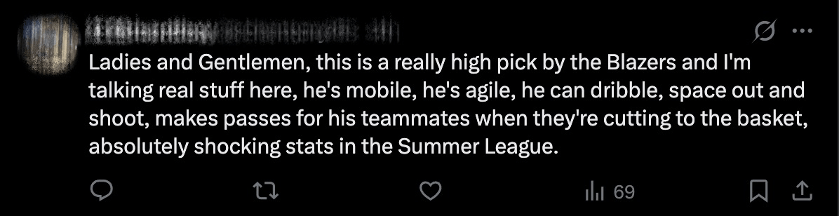 皇冠皇冠足球平台_美媒热议杨瀚森NBA夏季联赛出色表现 网友称开拓者捡了“大漏”皇冠皇冠足球平台！